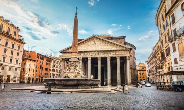 Ősi Pantheon Rómában - Fotó, kép
