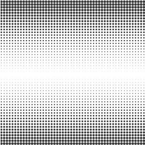 白い背景の黒い点 - ベクター画像