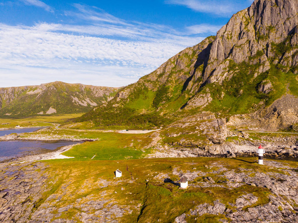 Seascape on Andoya island Norway - Foto, Bild