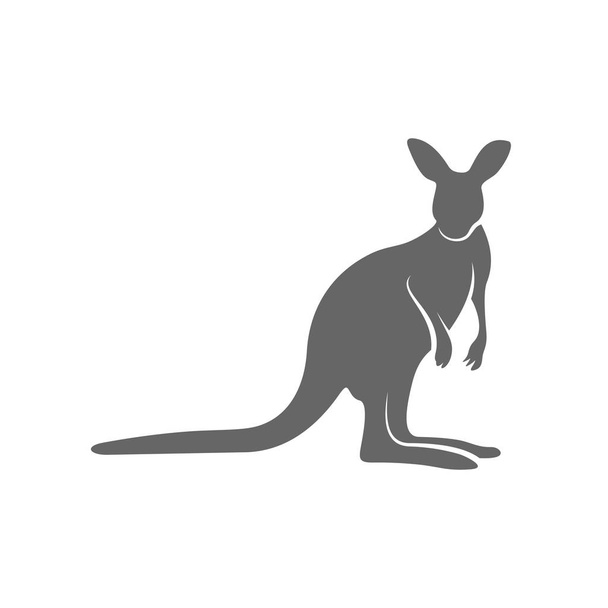 Kangaroo Logo Design Vector. Modello logo canguro
 - Vettoriali, immagini