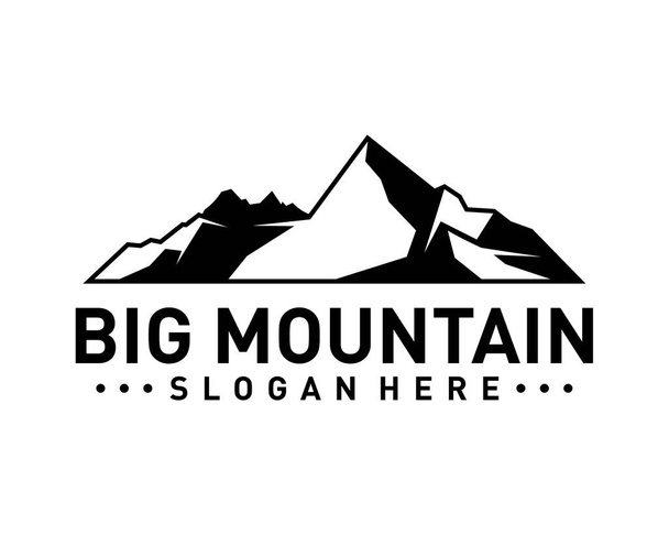 Logo vettoriale Big Mountain. Modello di logo di montagna. Illustrazione
 - Vettoriali, immagini