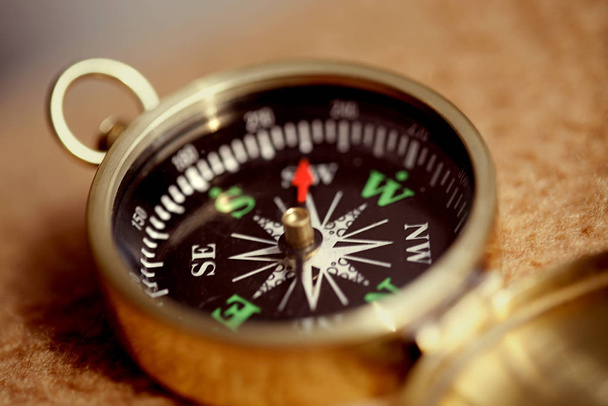 travel compass, journey compass - Foto, Bild