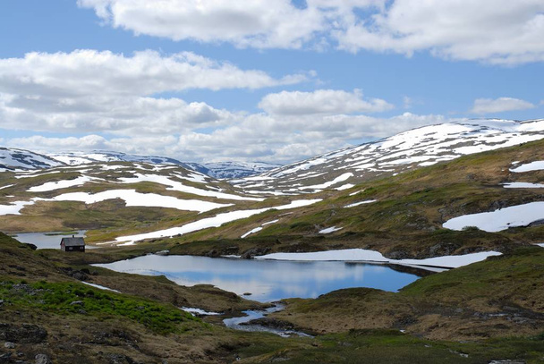 landscapes view in Scandinavia in Northern Europe - Fotografie, Obrázek
