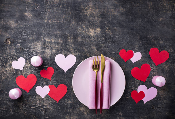 Día de San Valentín Fiestas de mesa - Foto, Imagen