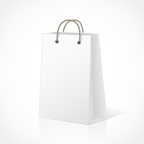 Bolsa de compras vacía - Vector, imagen