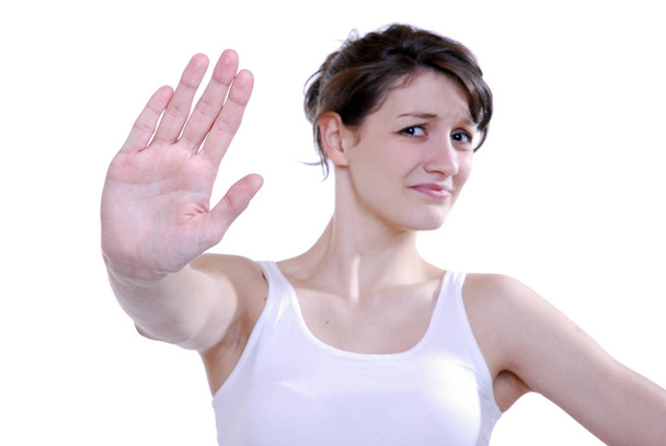 Closeup of hand sign or gesture  - Fotó, kép
