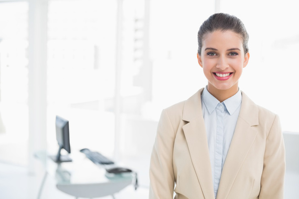 Smiling businesswoman looking at camera - Photo, Image