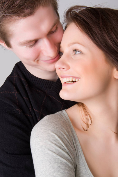 portrait of young happy couple  - Foto, afbeelding