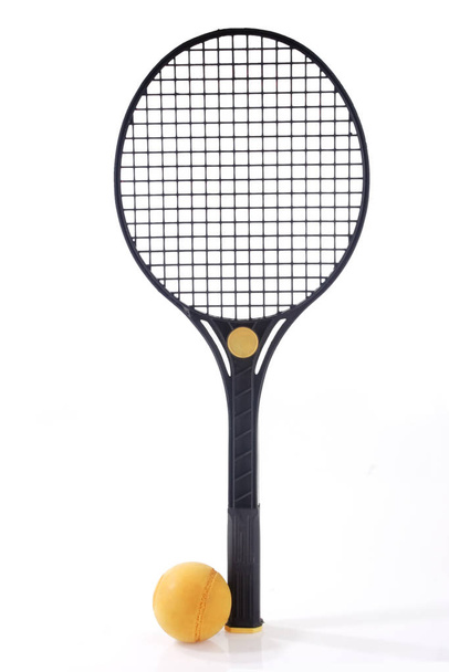 tennis ball on white background - Fotó, kép