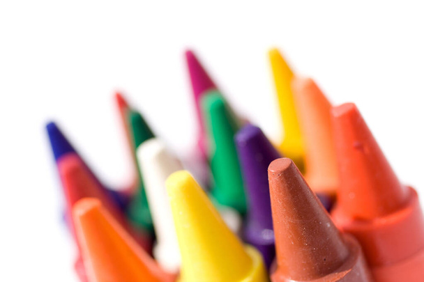 renkli boya kalemi bir kadeh kapatmak - Fotoğraf, Görsel