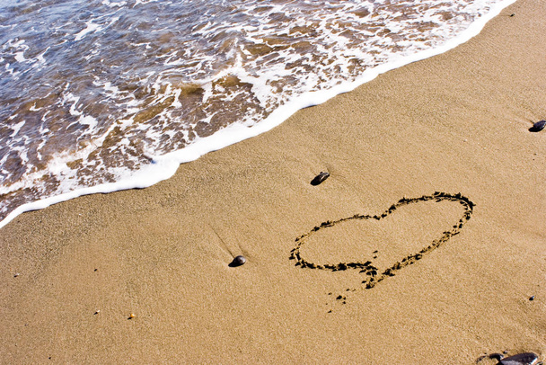 Heart In The Sand - Photo, Image
