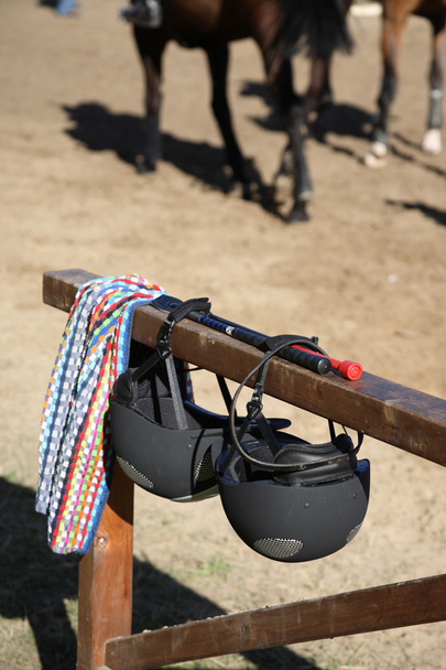 Accessories for show jumping. - Photo, Image