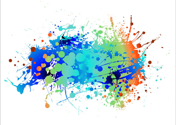 abstract colorful splash background - Foto, Bild