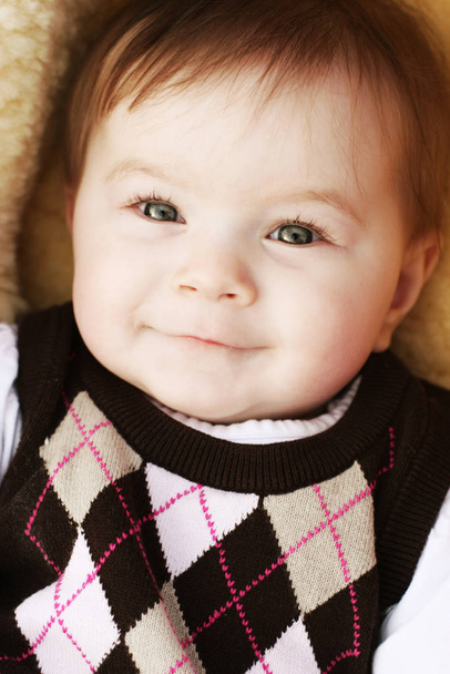 Closeup portrait of cute child  - Foto, Imagen