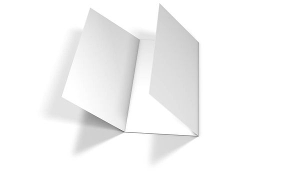flyers white papers, copy space - Zdjęcie, obraz