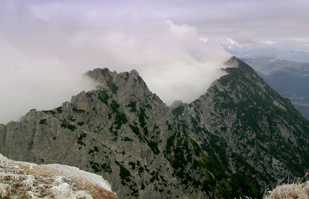 scenic view of beautiful alps landscape - Foto, Imagem