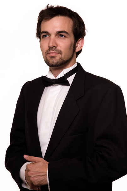 portrait of Man in tuxedo - Foto, afbeelding
