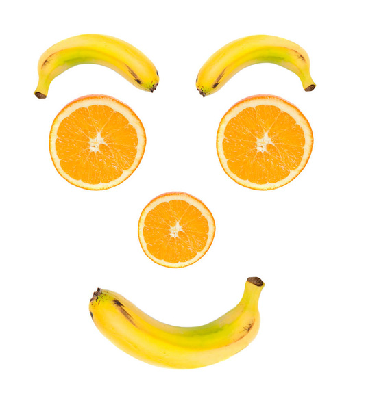 Happy face of fruits - Foto, imagen