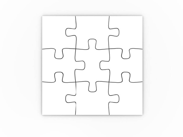 Jigsaw Puzzle, game pieces   - Fotografie, Obrázek