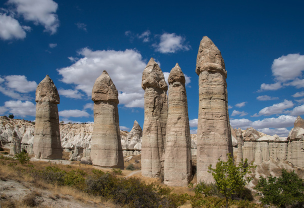 Rocks of Love Valley in Cappadocia - Fotoğraf, Görsel