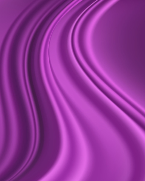 abstracte violet zijde stof voor achtergrond - Vector, afbeelding