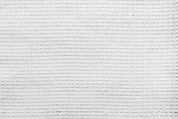 Black and white kitchen waffel towel textured background - Photo, Image