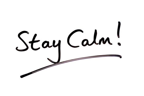 Stay Calm! - Foto, afbeelding