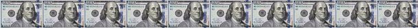 Κλωνοποιημένη Benjamine Franklin πορτρέτο για 100 δολάρια νομοσχέδιο - Φωτογραφία, εικόνα