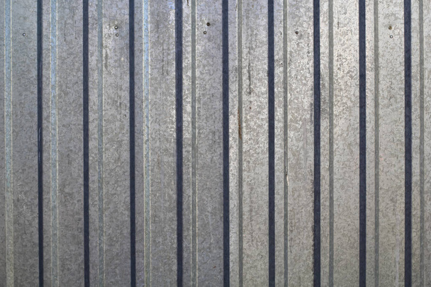 steel metallic striped fence  - Foto, immagini