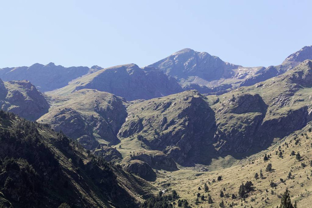 Landschap aan de Coma de Ransol in Andorra - Foto, afbeelding