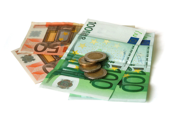 Money euro coins and banknotes - Photo, image