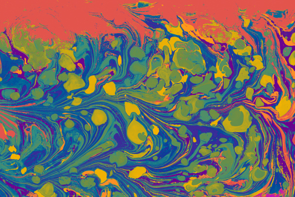 Astratto grunge art sfondo texture con schegge di vernice colorata - Foto, immagini