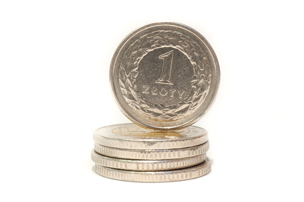 Polska moneta pieniądze - Zdjęcie, obraz