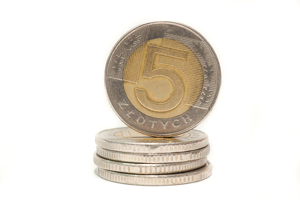 Pools munt geld - Foto, afbeelding