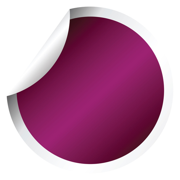紫色のステッカー - 写真・画像