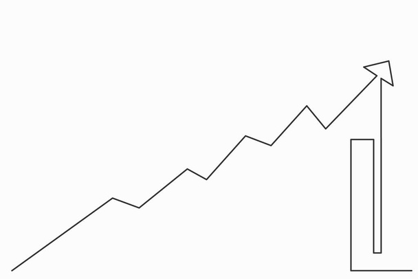Beyaz sırta izole edilmiş bir grafik simgesi çizimi - Vektör, Görsel