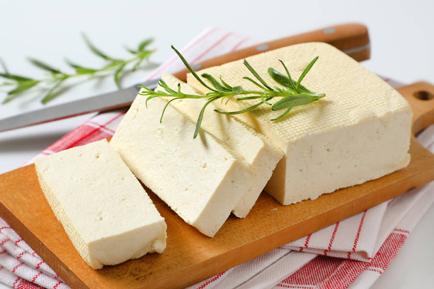 Świeża twarda fasola (tofu) - Zdjęcie, obraz