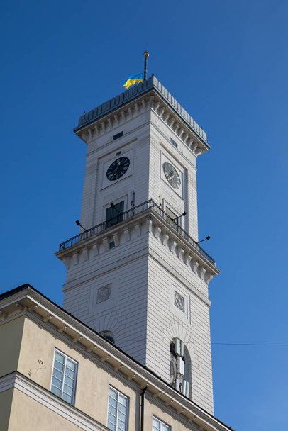 Iviv City Hall πύργος διάσημο ταξιδιωτικό ορόσημο - Φωτογραφία, εικόνα