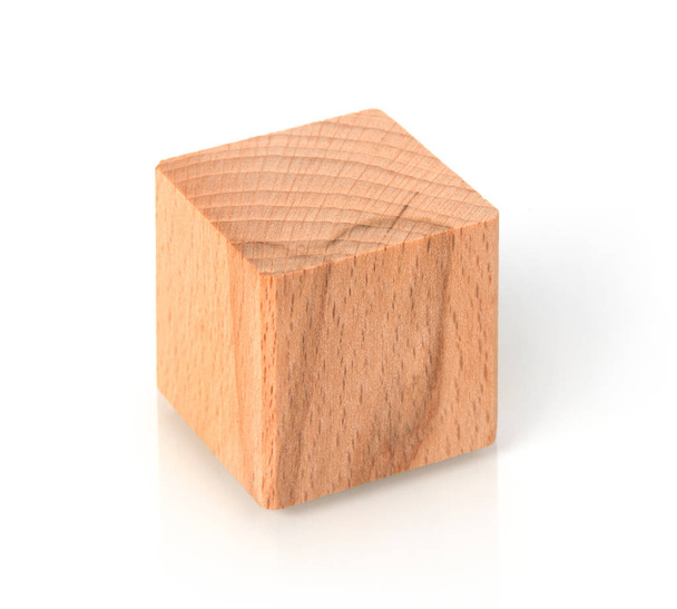 fából készült kocka - Fotó, kép