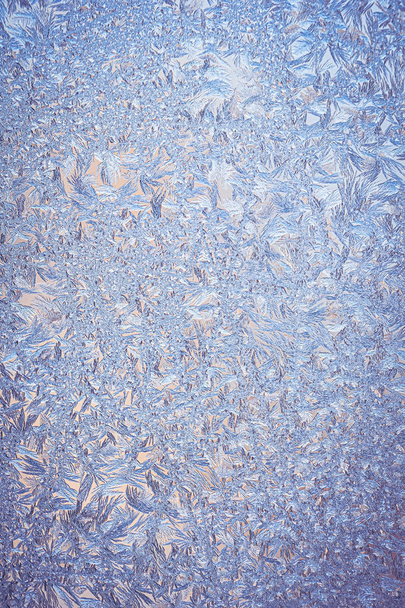 氷のようなガラスの自然なパターン - 写真・画像