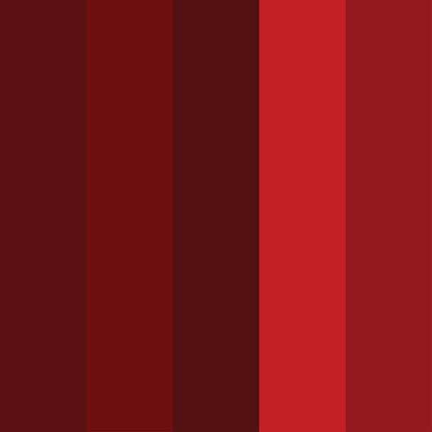 Czerwony kolor palety wektorowej ilustracji - Wektor, obraz