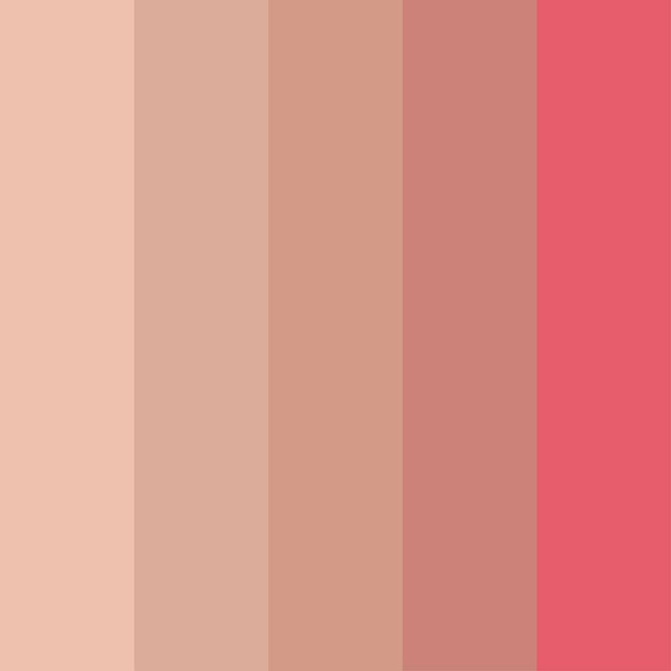 Różowy kolor wektor palety ilustracja - Wektor, obraz