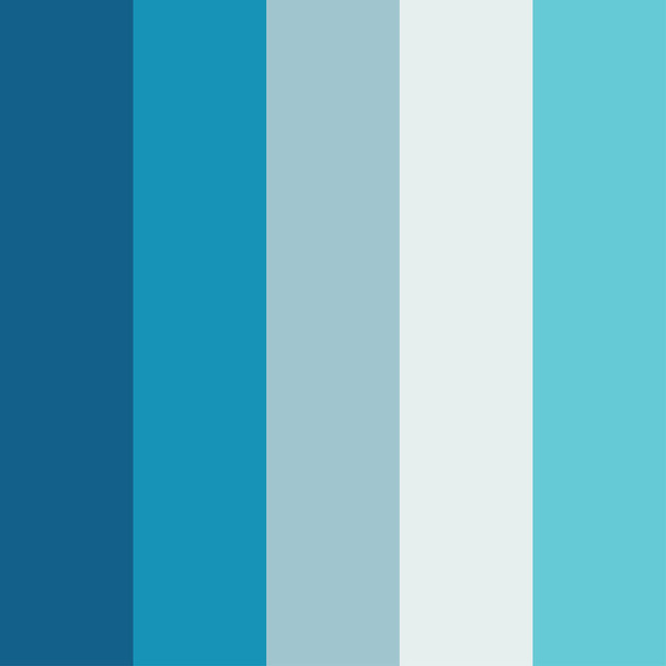 Blaue Farbpalette Vektor Illustration - Vektor, Bild
