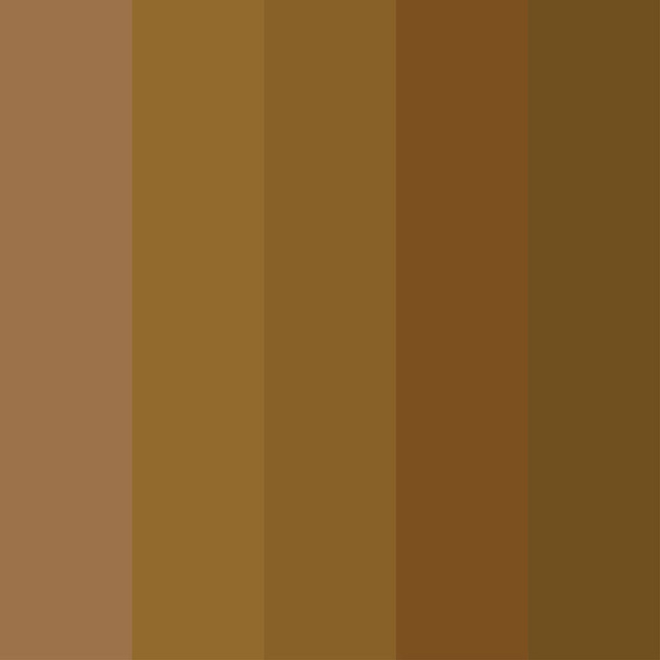 Brown color palette vector illustration - Vector, Image