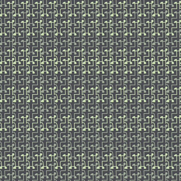 бесшовный векторный абстрактный унисекс в сером и приглушенном зеленом цвете
 - Вектор,изображение