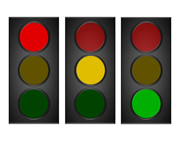 traffic lighting system, traffic sign - Фото, зображення