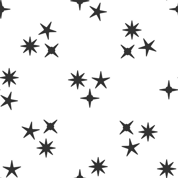 Grey Falling tähti kuvake eristetty saumaton kuvio valkoisella pohjalla. Meteoroidi, meteoriitti, komeetta, asteroidi, tähtiikoni. Vektorikuvaus
 - Vektori, kuva