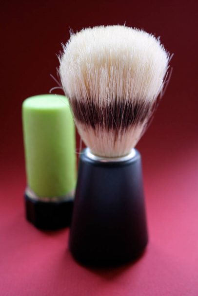 shaving brush, skin care - Фото, зображення