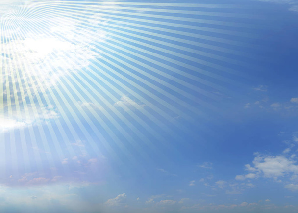солнечные лучи, солнечный свет  - Фото, изображение