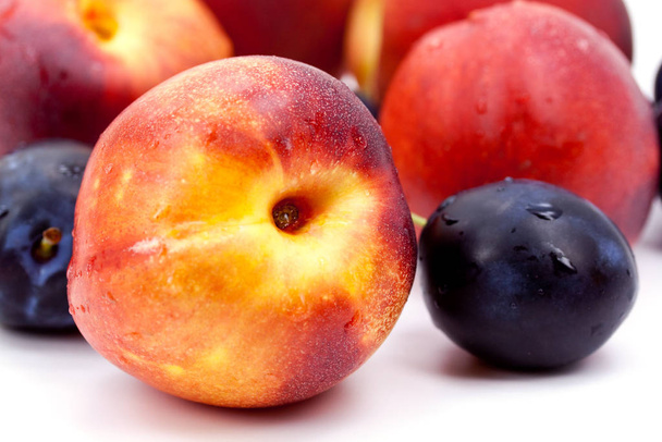 peaches - nectarines and plums - Photo, image